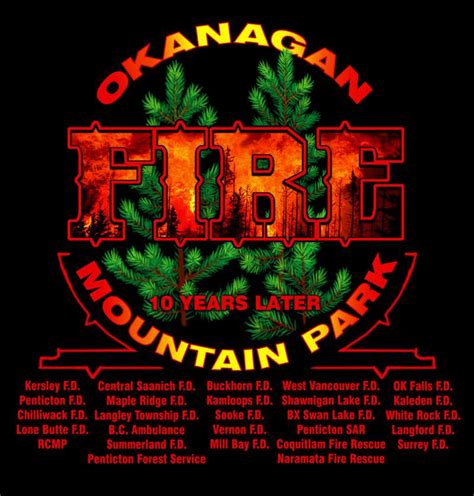 Your fire kelowna stock images are ready. Naramata remembers 2003 Okanagan fire with T-shirt ...