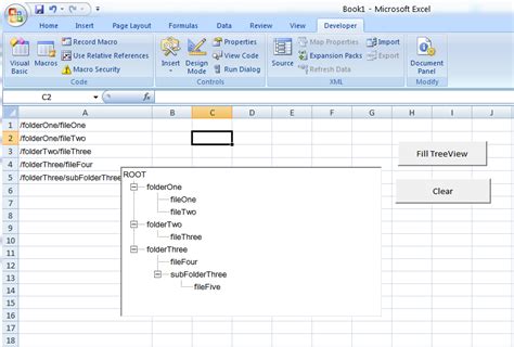 Excel E Vba Utilizando Objeto Treeview Parte I