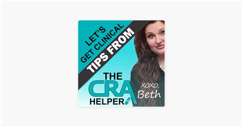 ‎lets Get Clinical Tips From The Cra Helper On Apple Podcasts