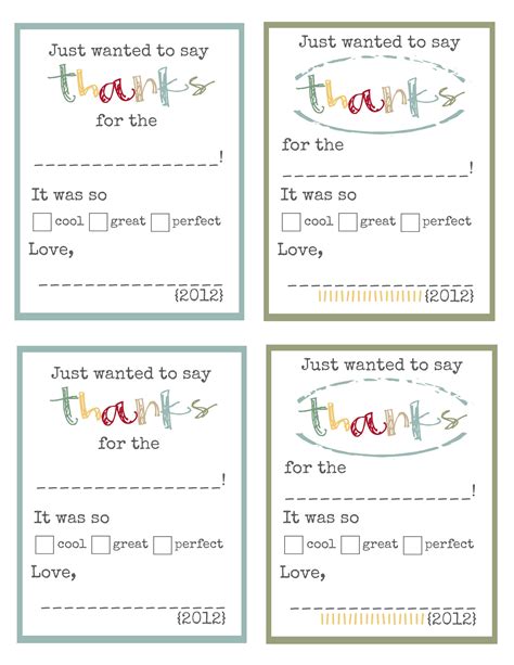 Printable Thank You Cards Free Printable Greeting Cards Printable