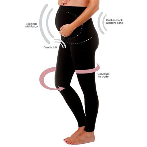 leading lady cotton maternity support leggings pregnancy band