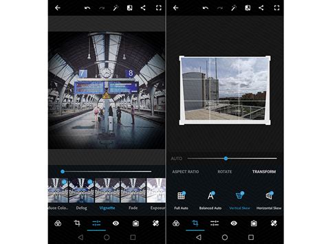 Adobe Photoshop Express update brings perspective correction and vignetting: Digital Photography ...
