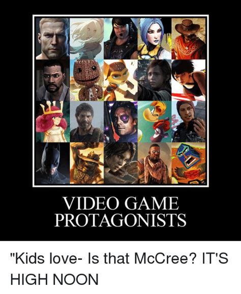Videogame Protagonists Kids Love Is That Mccree Its