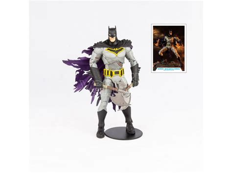 Dc Multiverse Action Figura Batman Con Battle Damage Dark Nights