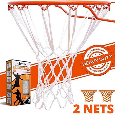 Betterline 2 Pack Heavy Duty Basketball Nets Premium Quality All