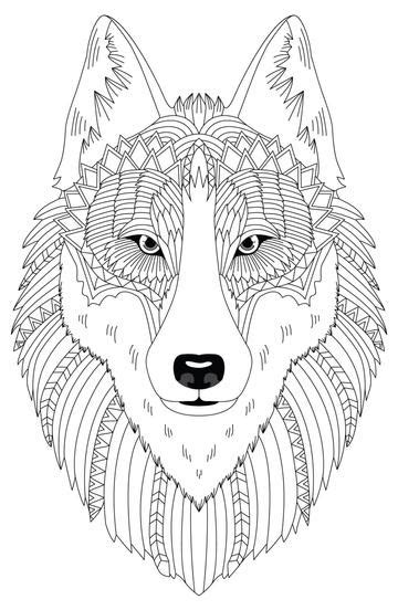Dessin a imprimer de mandala fleurs automne artherapie ca. Coloriage Mandala De Loup À Imprimer - Mandala De Loup A ...