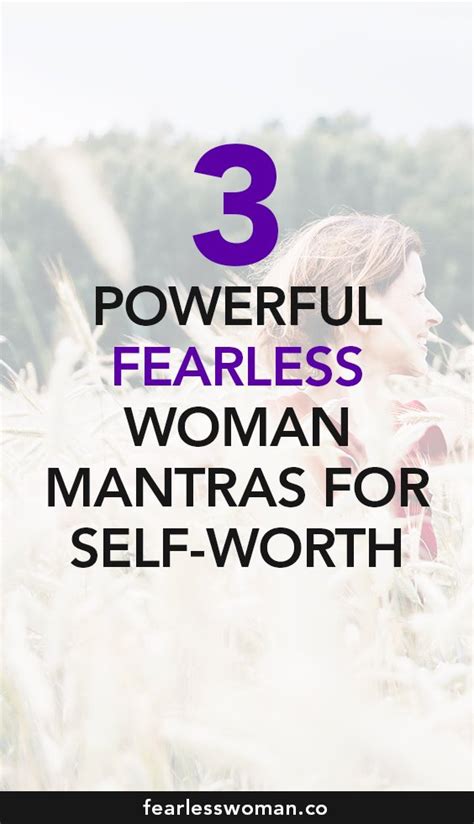 Fearless Woman Mantras To Live By