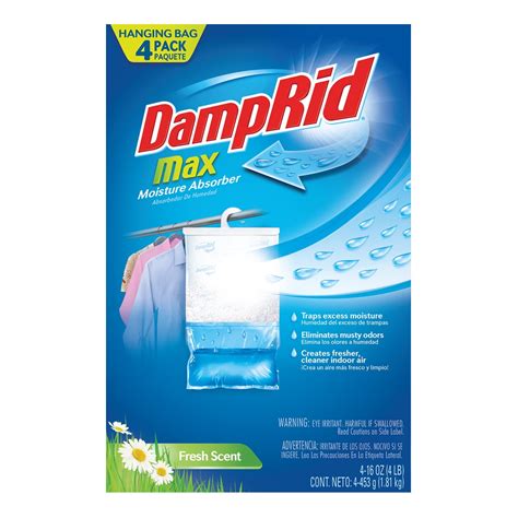 Product Of Damprid Hanging Moisture Absorber Fresh Scent 4 Pk Air