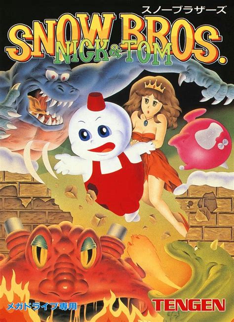 Tipos de maquinas arcade recreativas de juegos antiguos. Snow Bros - Nick & Tom (Tengen) | Juegos antiguos, Juegos