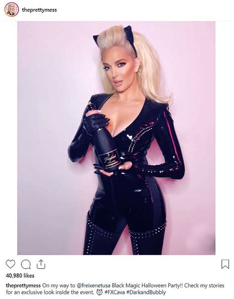 Erika Jayne Of Real Housewives Of Beverly Hills Is A Sexy Kitty Cat Daily Mail Online
