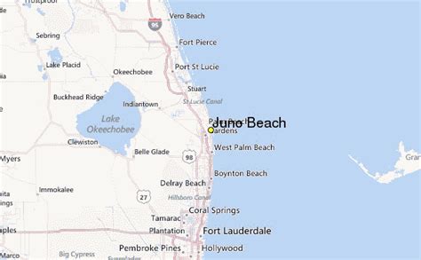 9 juno beach florida map maps database source