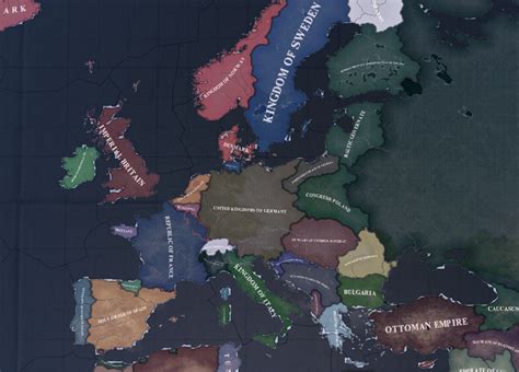 Hoi4 Pax Britannica World Maps