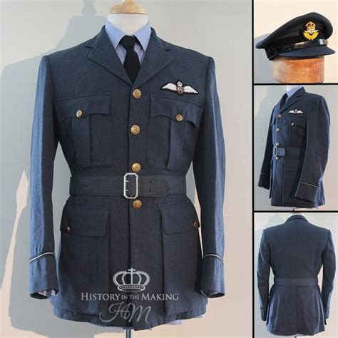 Raf Pilot Officer Service Dress Uniform History In The Making