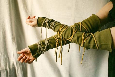 Wrapped Arm Warmers From Upcycled Womens Clothing By Cutrag Art