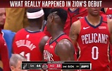 BBallBreakdown: Zion's NBA Debut | Bro Zion showed us something ...