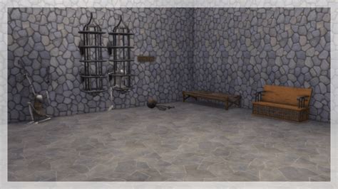 Dungeon Cell Deco For The Sims 4 Spring4sims Sims 4 Sims The Sims