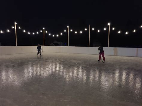 Community Builds Stunning Outdoor Ice Skating Rink In Upstate Ny