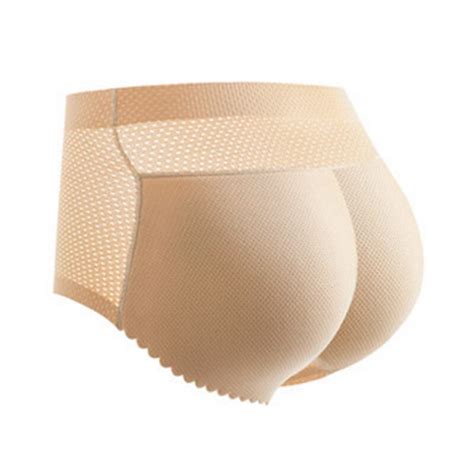 Woman Mesh Padded Panties Butt Lift Booty Enhancer Fake Buttocks Pads