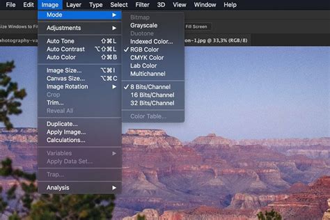 How To Change The Color Mode In Photoshop Color Management