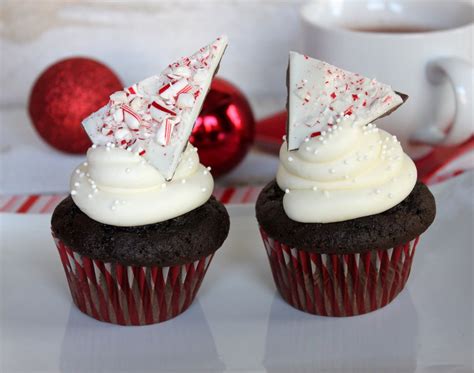 Crave Indulge Satisfy Hot Chocolate Cupcakes With Peppermint
