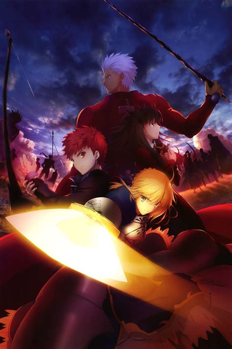 Wallpaper Illustration Anime Fate Stay Night Saber