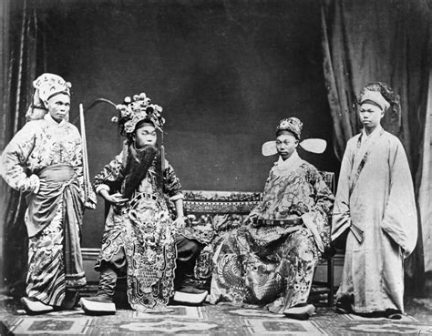 Chinese Actors 1878 By English Photographer