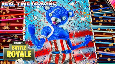 How To Draw Fortnite Battle Royale Fireworks Team Leader Step By Step