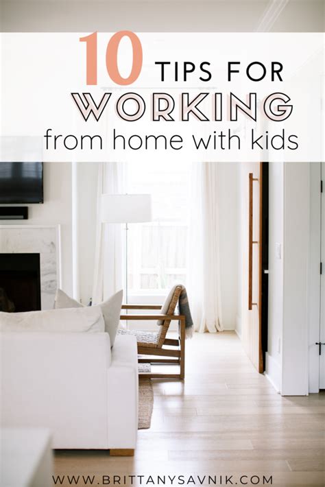 10 Tips For Working From Home With Kids