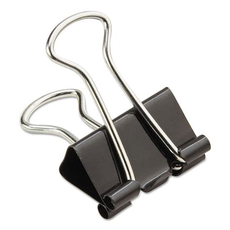 Binder Clips Small Black Silver Pack Patrick Co
