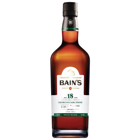 Bains 18 Year Old Oloroso Finish South African Whisky Buy Online