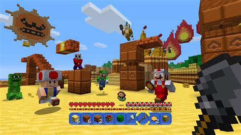 Super Mario Bros Llega A Minecraft Para Wii U Atomix