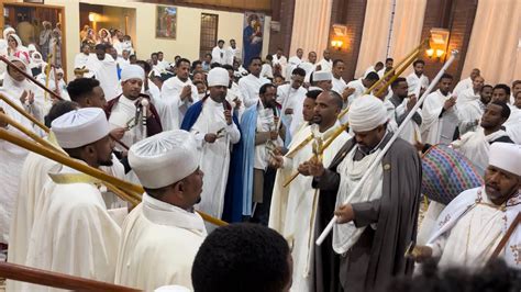 ቅኔ ኣመላለስ Eritrean Orthodox Wereb 2022 At Xirha Xion St Mary Glasgow