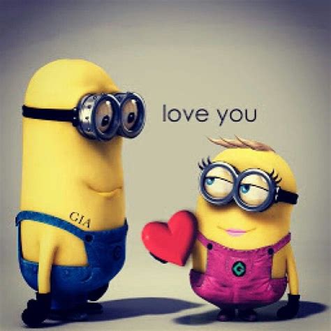 Love You Minions Funny Minions Valentines Quotes Minions