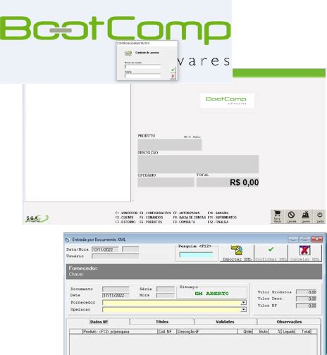 Gestão para Varejo ERP Bootcomp Softwares