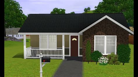 The Sims 3 House Building Small Starter Home♡ Youtube
