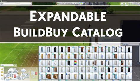 The Sims 4 Expandable Buildbuy Catalog Mod Now Available Simsvip