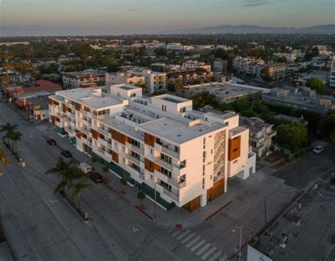 The Lucky Apartments Culver City Los Angeles E Architect