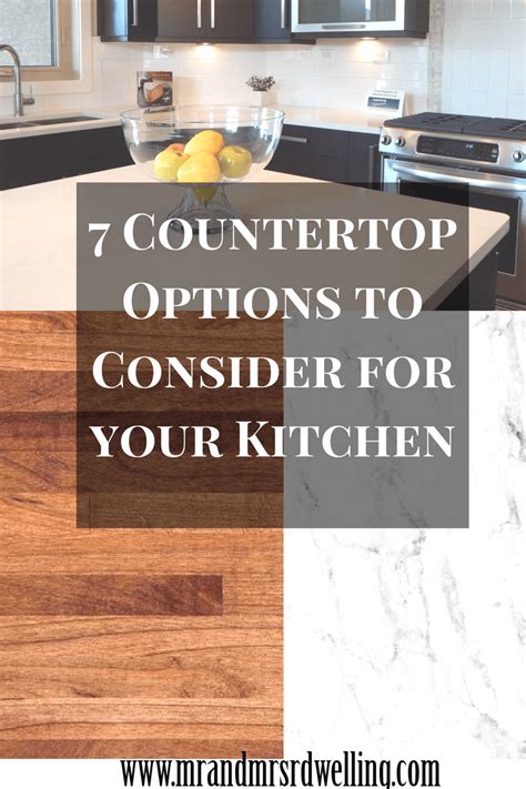 Looking For The Right Countertop Here Are Some Options You Should