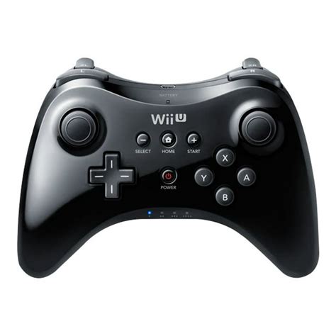 Nintendo Wii U Pro Controller Game Pad Wireless Black For