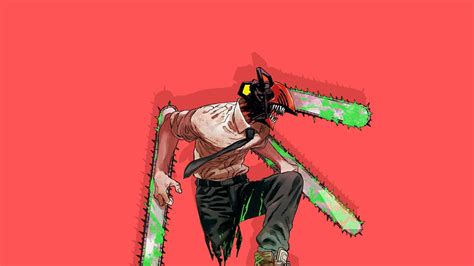 Chainsaw Man Anime 1080p Wallpaper Hdwallpaper Desktop Drawing