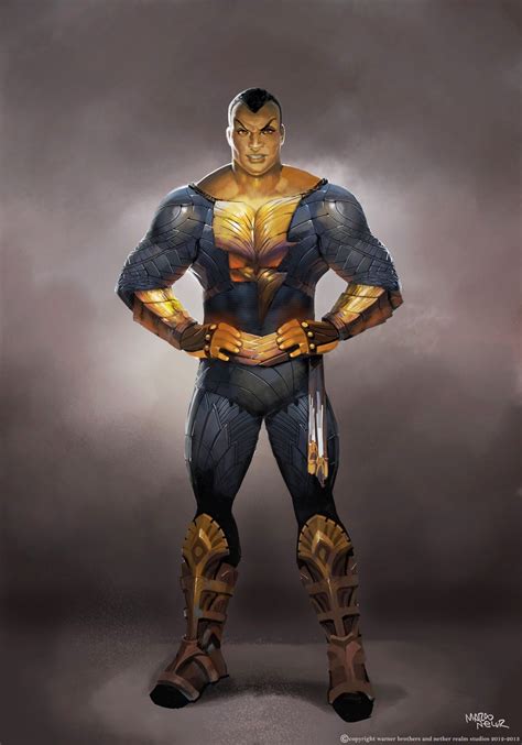 Black Adam Captain Marvel Shazam Superhero Dc Characters