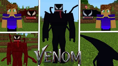 LanÇou Novo Addonmod Do Venom 2 Para Minecraft Pe Youtube