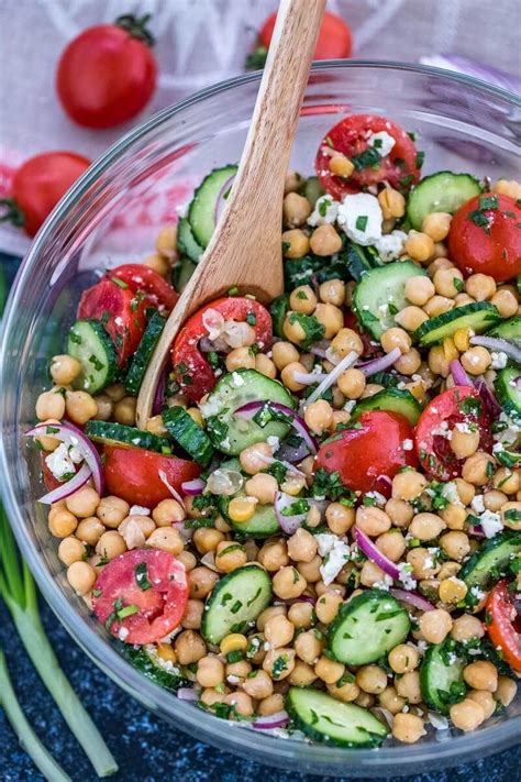 Best Chickpea Recipes You Should Try Chickpea Salad Summer Salads