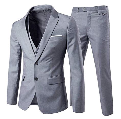 Find designer men's suits under $200 up to 70% off and get free shipping on orders over $100. Cloudstyle Men's 3-Piece 2 Buttons Slim Fit Solid Color ...