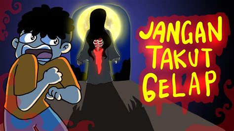 Setan Ini Muncul Saat Kamar Kalian Gelap 😱 Animasi Horor Kartun Hantu Lucu Indonesia