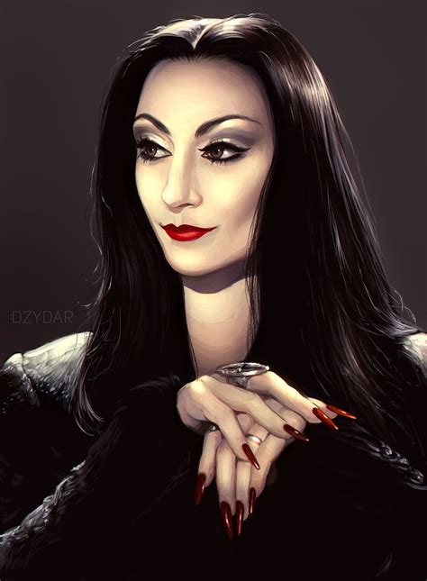 Artstation Morticia Addams