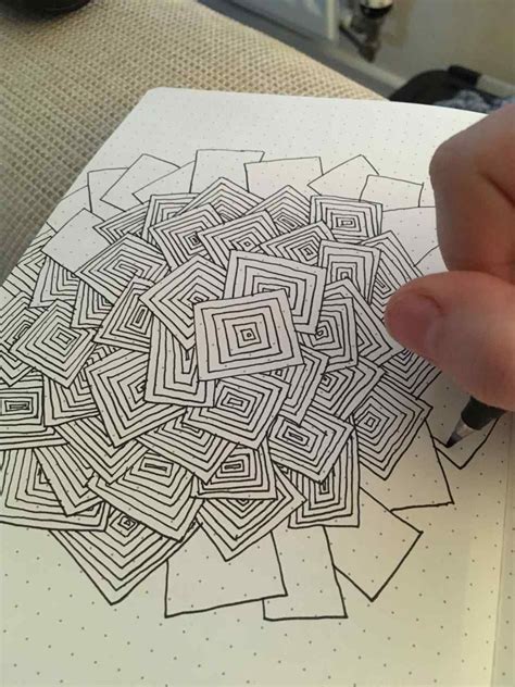 Designs To Draw Easy Pattern Zen Tangles Fresh Bullet Journal Doodles