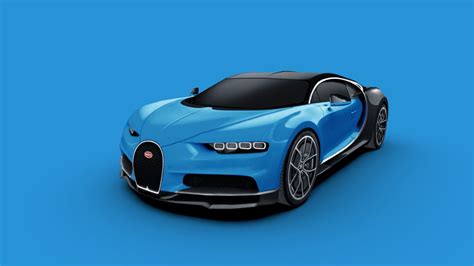 Bugatti Chiron Deep3dsea