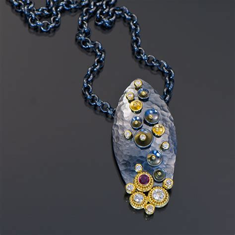 Nebula Pendant Zaffiro Jewelry