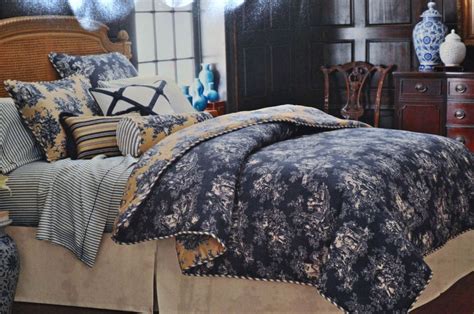 Navy lionel richie home comforter set. Waverly Toile Bedding Sets - Buethe.org | Toile bedding ...